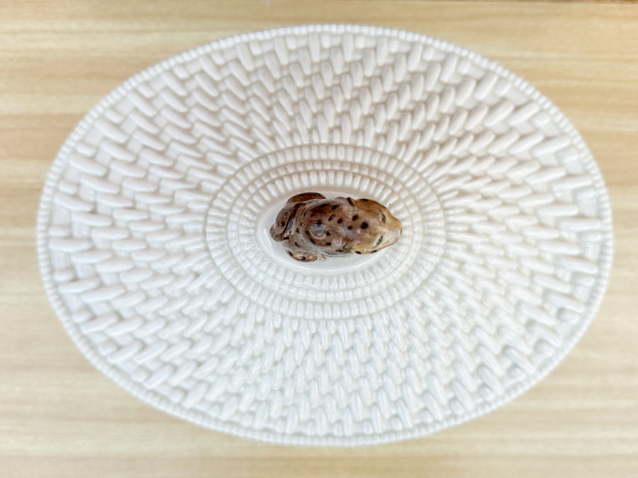 Cheetah Faux Bamboo Tureen