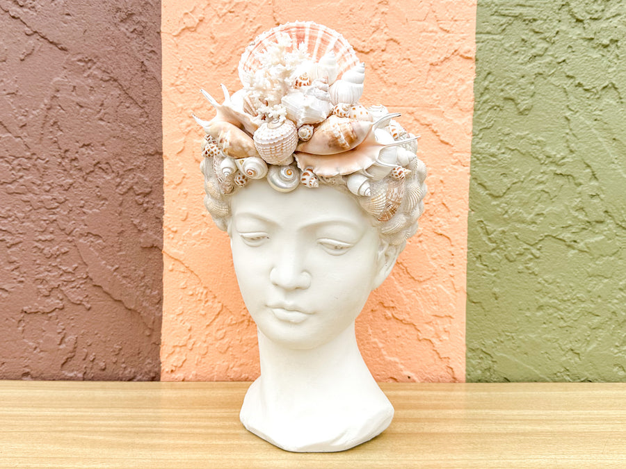 Extra Large Shellegance Bust Cachepot
