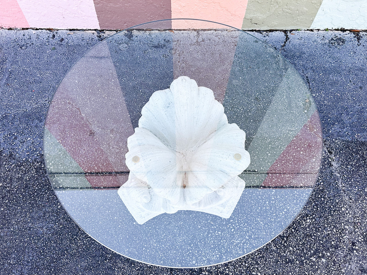 Plaster Shell Coffee Table