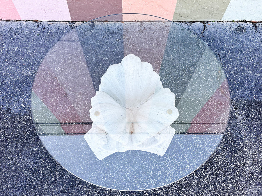 Plaster Shell Coffee Table