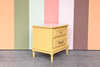 Faux Bamboo Nightstand