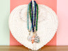 Palm Beach Regency Shell and Gemstone Necklace - Lapis Lazuli