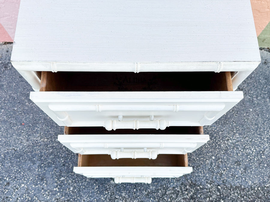 Faux Bamboo Desk Drawers