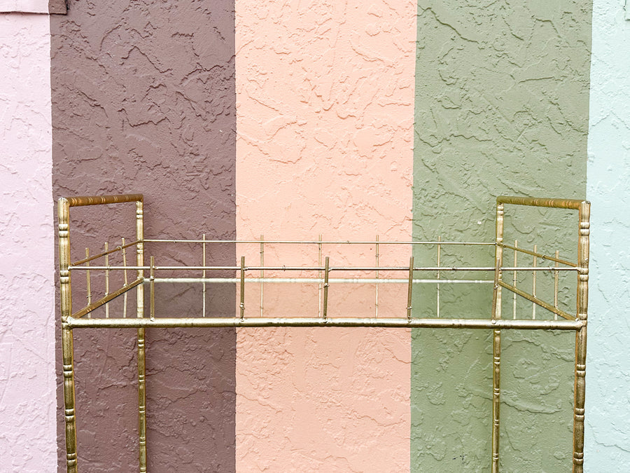 Faux Bamboo Metal Bar