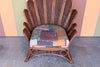 Rattan Flower Chair