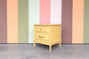 Faux Bamboo Nightstand
