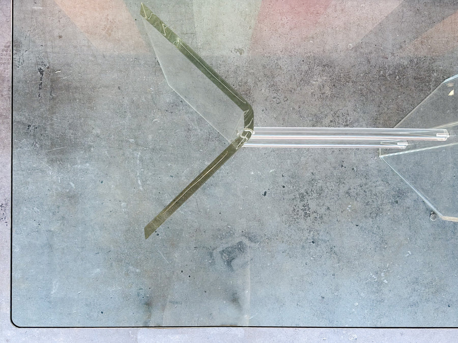 MCM Lucite Dining Table