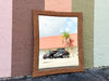 Woven Rattan Mirror