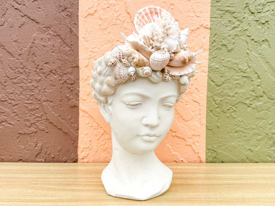 Extra Large Shellegance Bust Cachepot