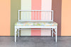 Palm Beach Style Faux Bamboo Bench