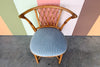 Barrel Back Rattan Accent Chair