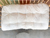 Cute Coastal Rattan Loveseat
