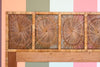 Rattan Medallion King Headboard