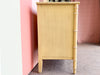 Yellow Faux Bamboo Double Dresser