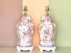 Pair of Old Florida Shell Lamps