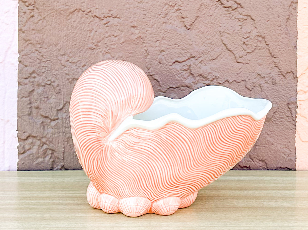 Peach Shell Cachepot