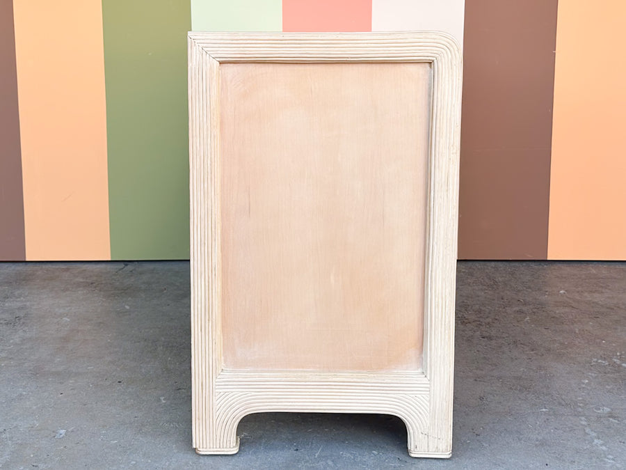 Coastal Chic Pencil Reed Dresser
