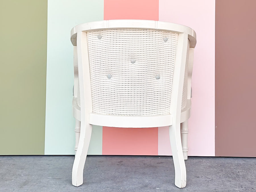 Cute Cane Barrel Chair