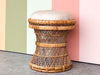 Cute Coastal Rattan Stool