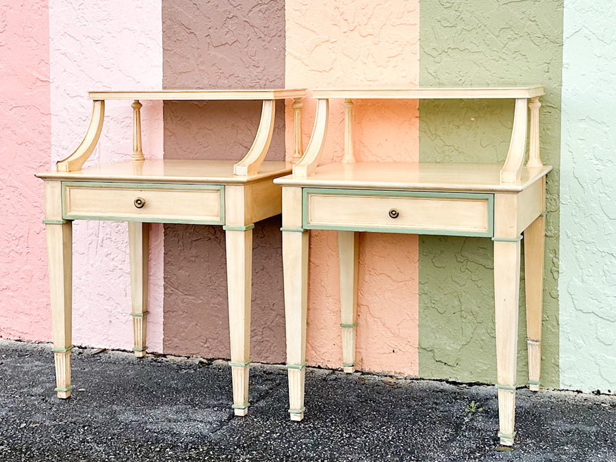 Pair of Regency Style Side Tables