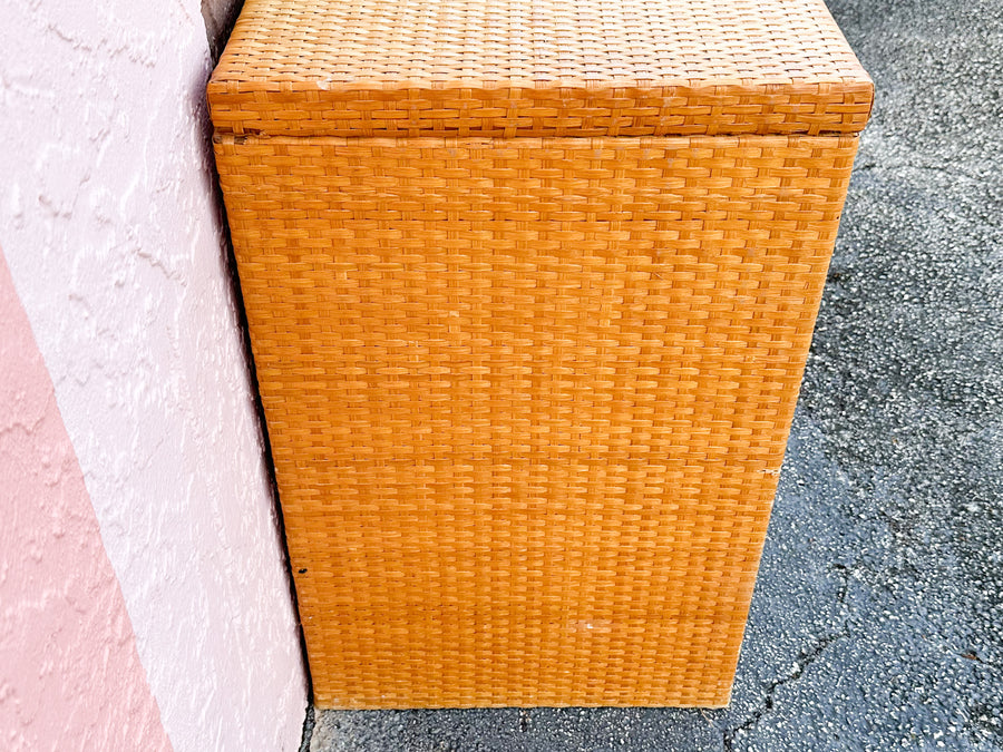 Coastal Chic Rattan Wrapped Dresser