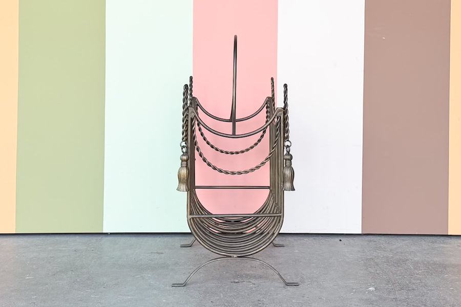 Regency Tassel Oversized Magazine Rack