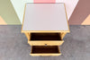 Faux Bamboo Nightstand