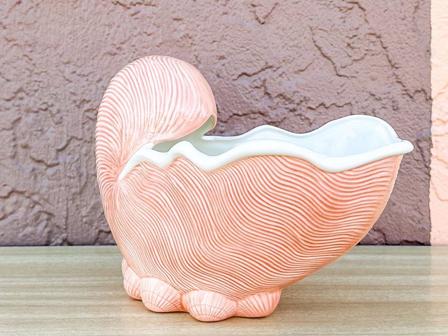 Peach Shell Cachepot