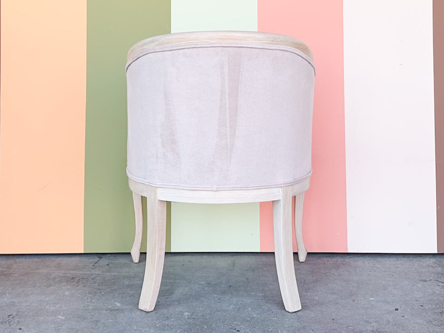 Fab Swan Barrel Chair and Foot Stool