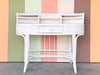 Coastal Rattan Desk and Chair