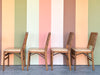 Faux Bamboo Folding Tables and Chairs Set