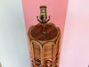 Old Florida Rattan Floor Lamp
