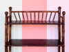 West Indies Style Wood and Bamboo Shelf