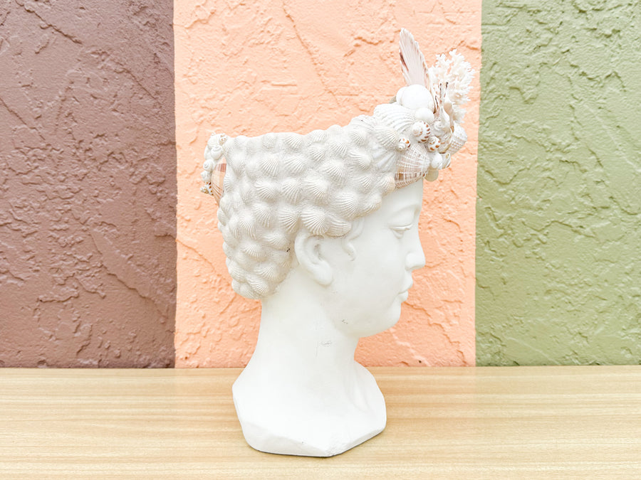 Extra Large Shellegance Bust Cachepot