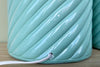 Pair of Turquoise Swirl Lamps