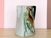 Gazelle Majolica Pitcher