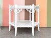 Pair of Thomasville Faux Bamboo Side Tables