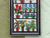 House Plants Needlepoint Framed Art