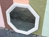 Wicker Chic Hexagon Mirror