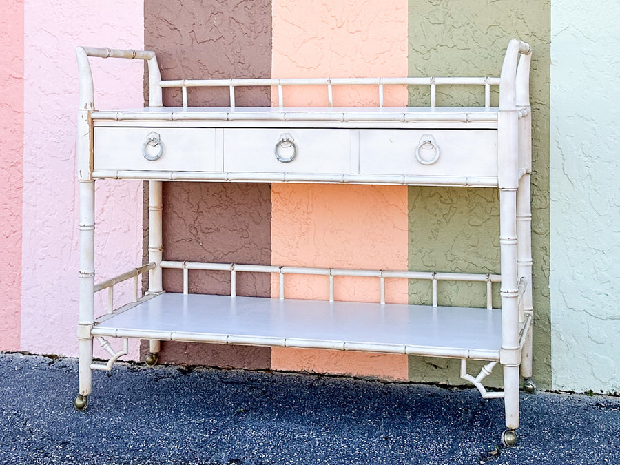 Thomasville Faux Bamboo Server