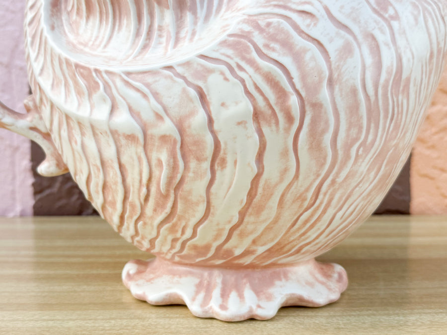 Shell Chic Ceramic Bowl and Pitcher