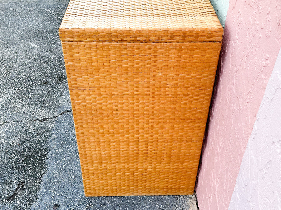 Coastal Chic Rattan Wrapped Dresser