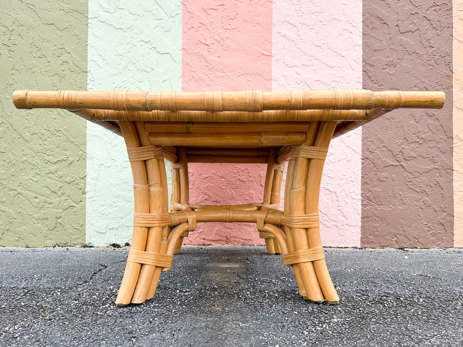 Cute Island Style Rattan Coffee Table