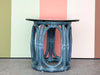 McGuire Blue Side Table