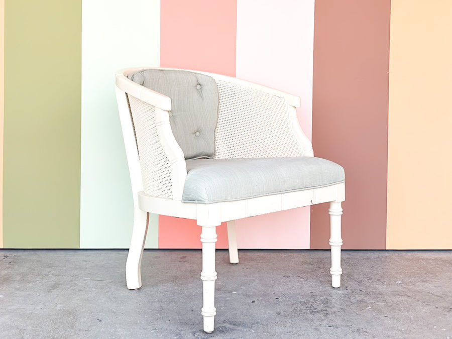 Cute Cane Barrel Chair
