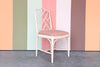 Chippendale Faux Bamboo Side Chair