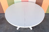 Faux Bamboo Dining Table with Leaf