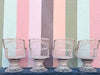 Marbled Pink Webspun Outdoor Dining Table