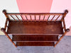 West Indies Style Wood and Bamboo Shelf