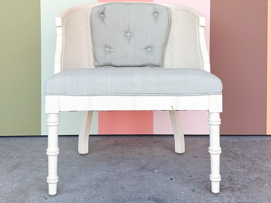 Cute Cane Barrel Chair